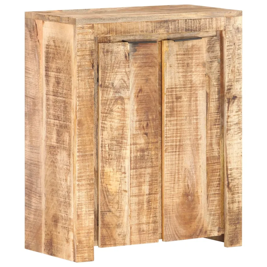Buffet 59x33x75 cm Bois de manguier brut - 7