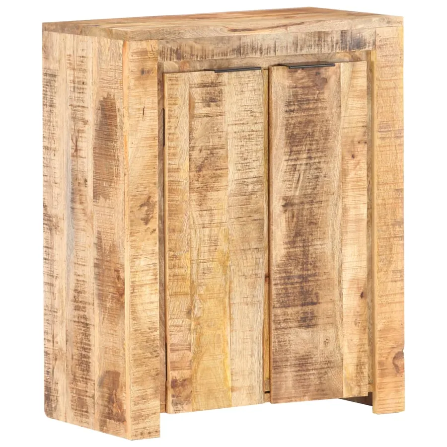 Buffet 59x33x75 cm Bois de manguier brut - 8