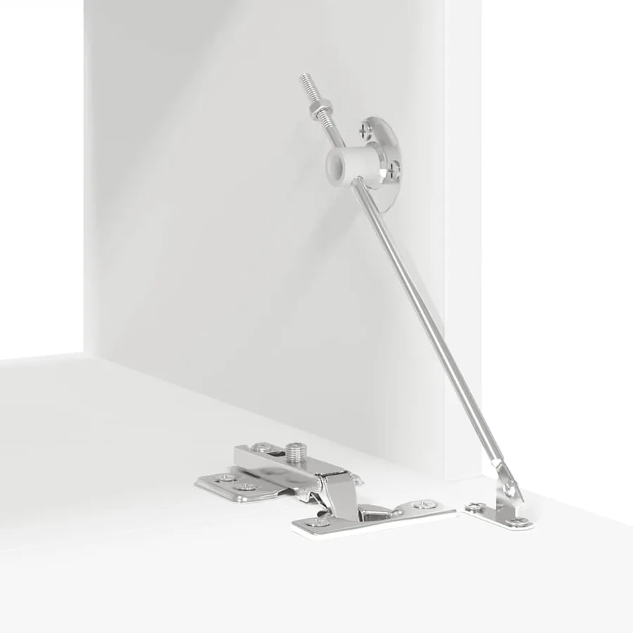 Ensemble de meubles TV 7 pcs Blanc Bois d'ingénierie - 10
