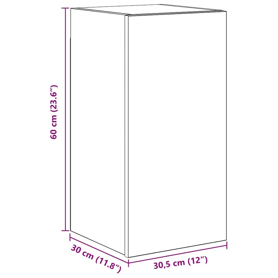 Ensemble de meubles TV 7 pcs Blanc Bois d'ingénierie - 12