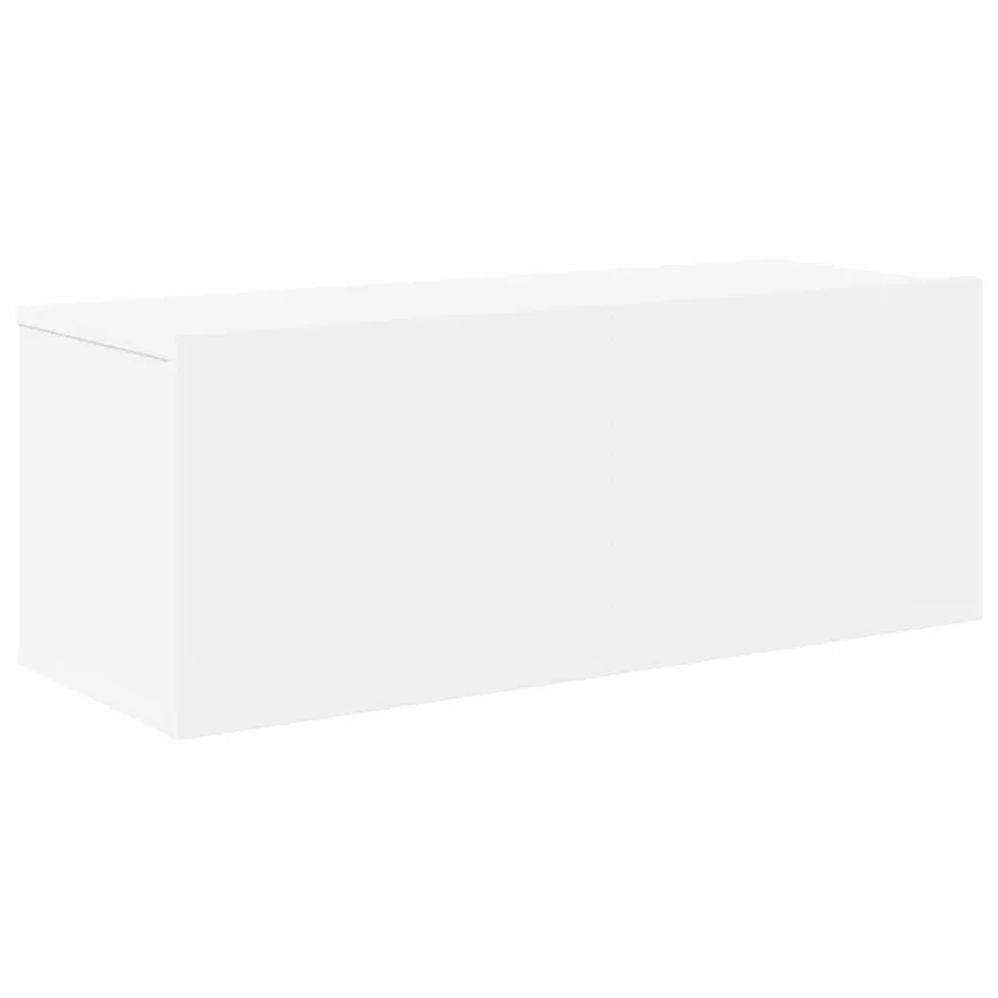 Ensemble de meubles TV 7 pcs Blanc Bois d'ingénierie - 7