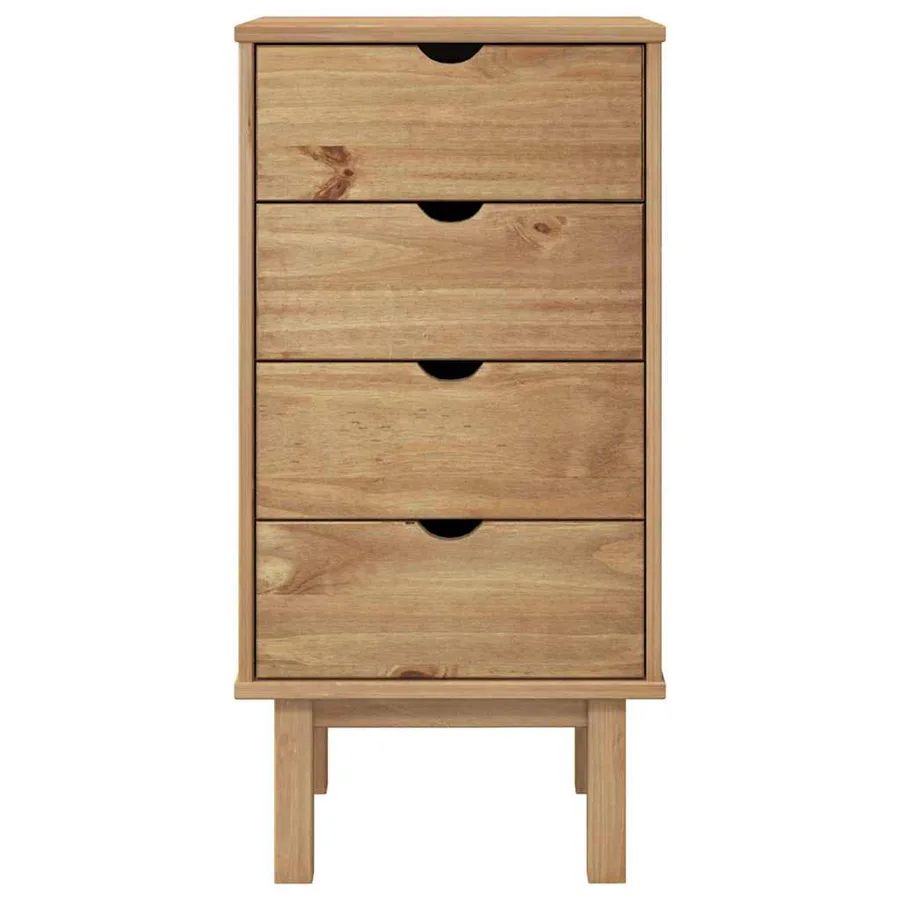 Commode OTTA 45x39x90 cm bois de pin massif - 3
