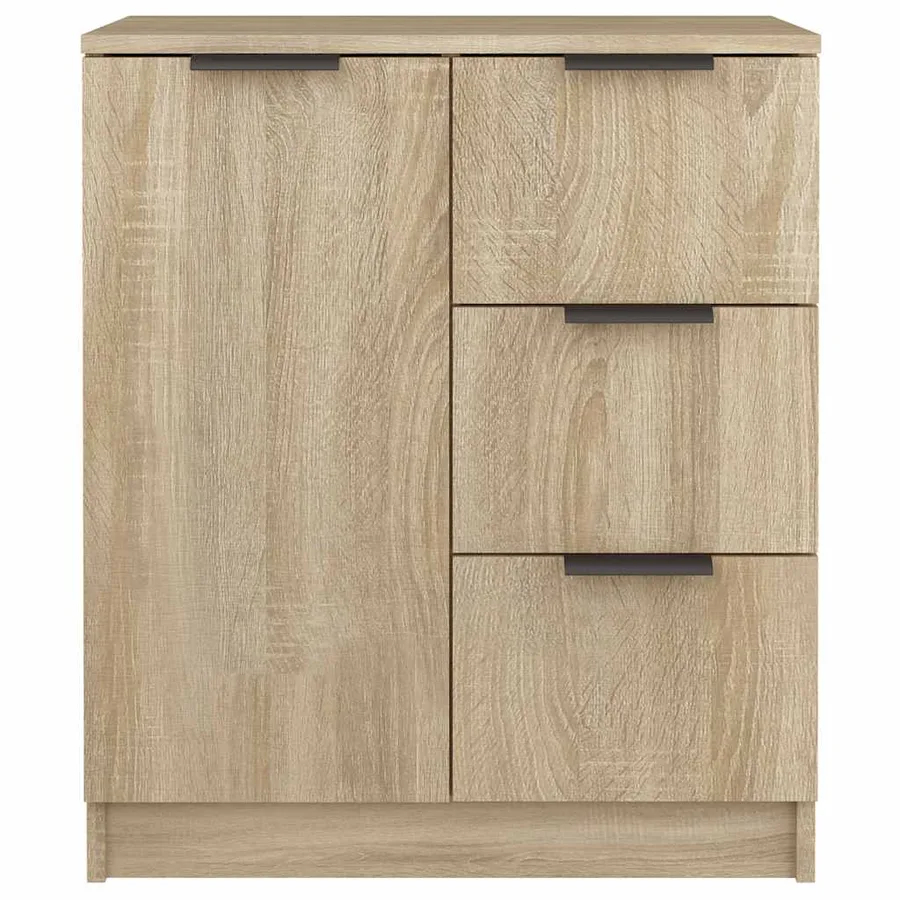 Buffets 2 pcs Chêne sonoma 60x30x70 cm Bois d'ingénierie - 6