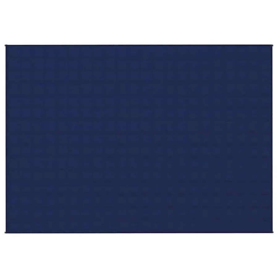Couverture lestée Bleu 155x220 cm 11 kg Tissu - 3