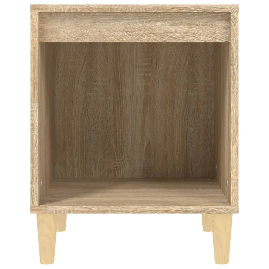 Tables de chevet 2 pcs Chêne sonoma 40x35x50 cm - 6