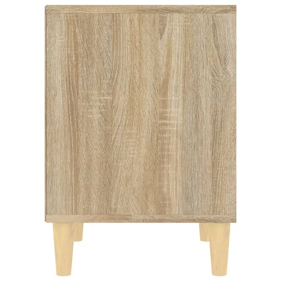 Tables de chevet 2 pcs Chêne sonoma 40x35x50 cm - 7