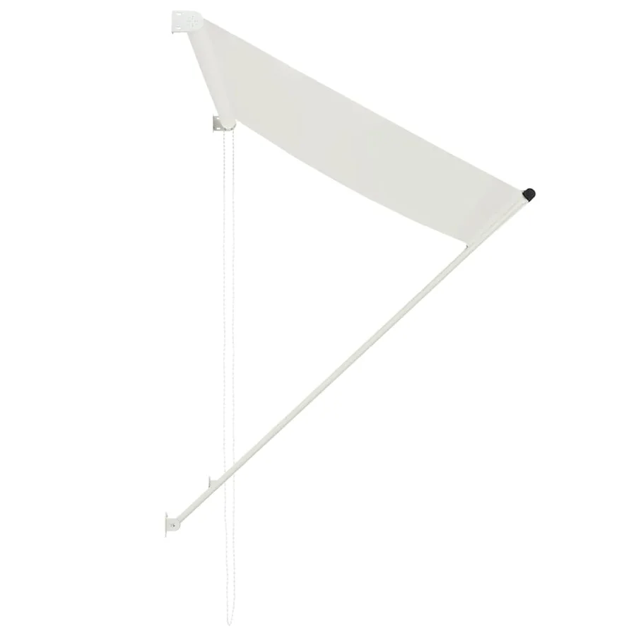 Auvent rétractable 150x150 cm Crème - 3