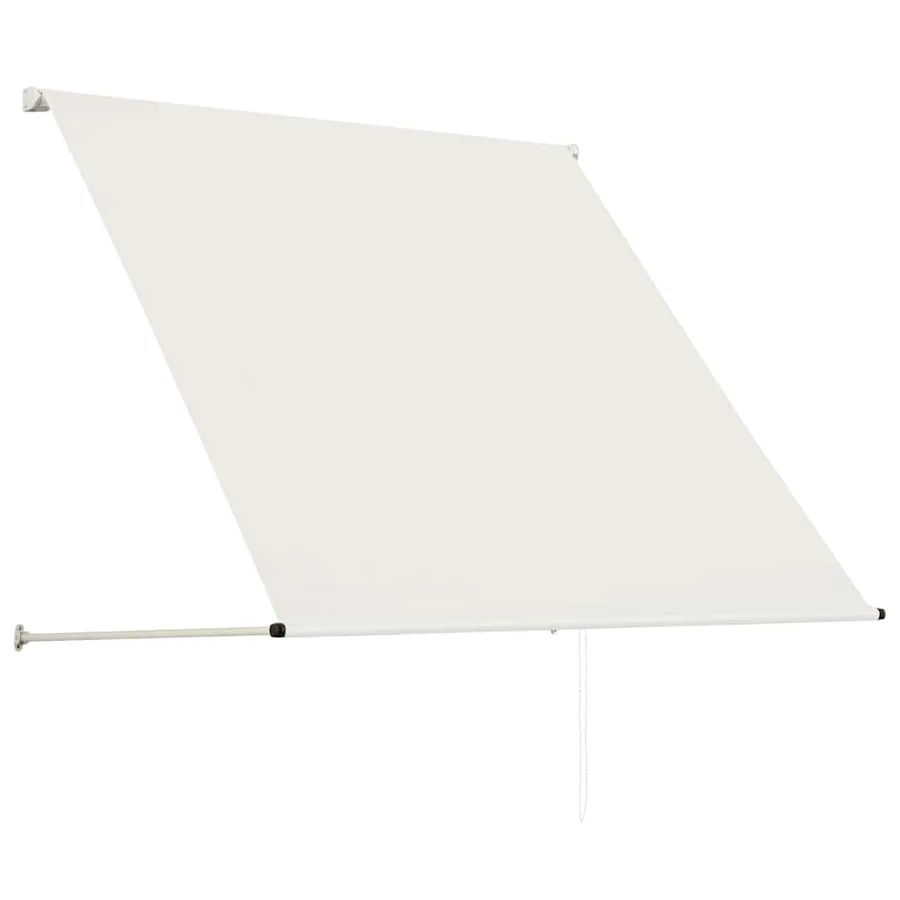 Auvent rétractable 150x150 cm Crème - 4