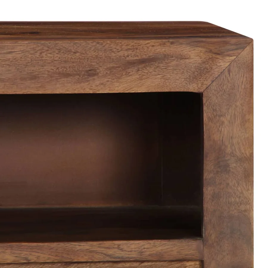 Meuble TV 120x30x40 cm Bois solide - 5