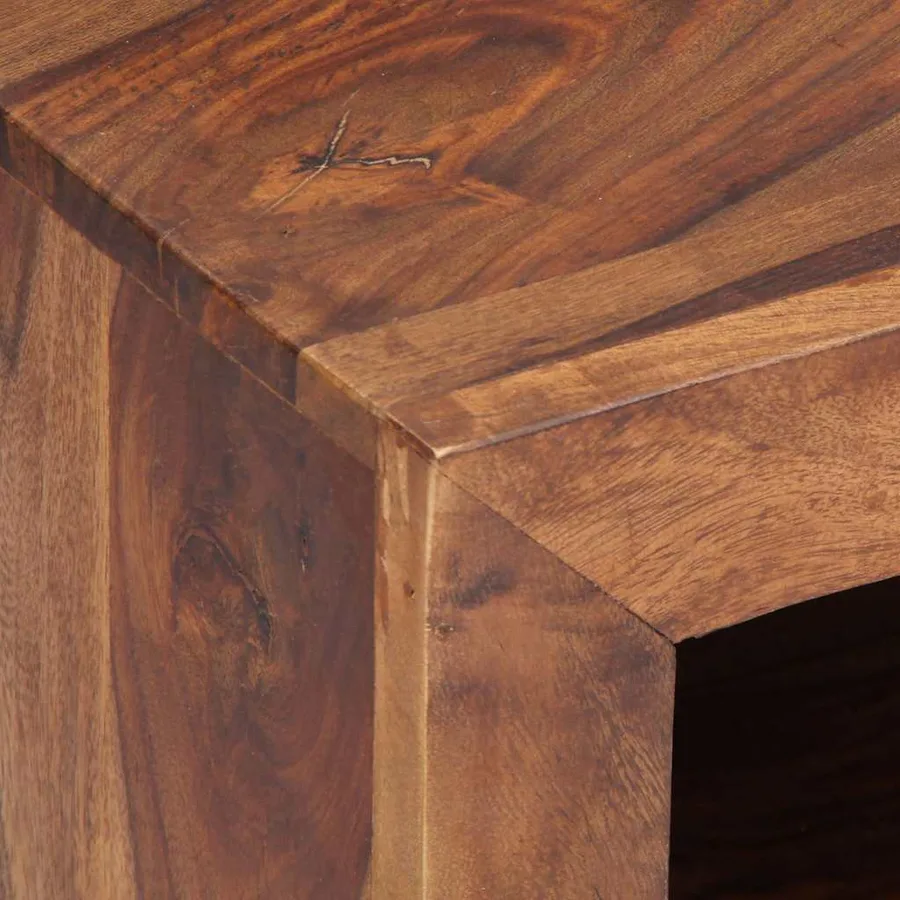 Meuble TV 120x30x40 cm Bois solide - 9