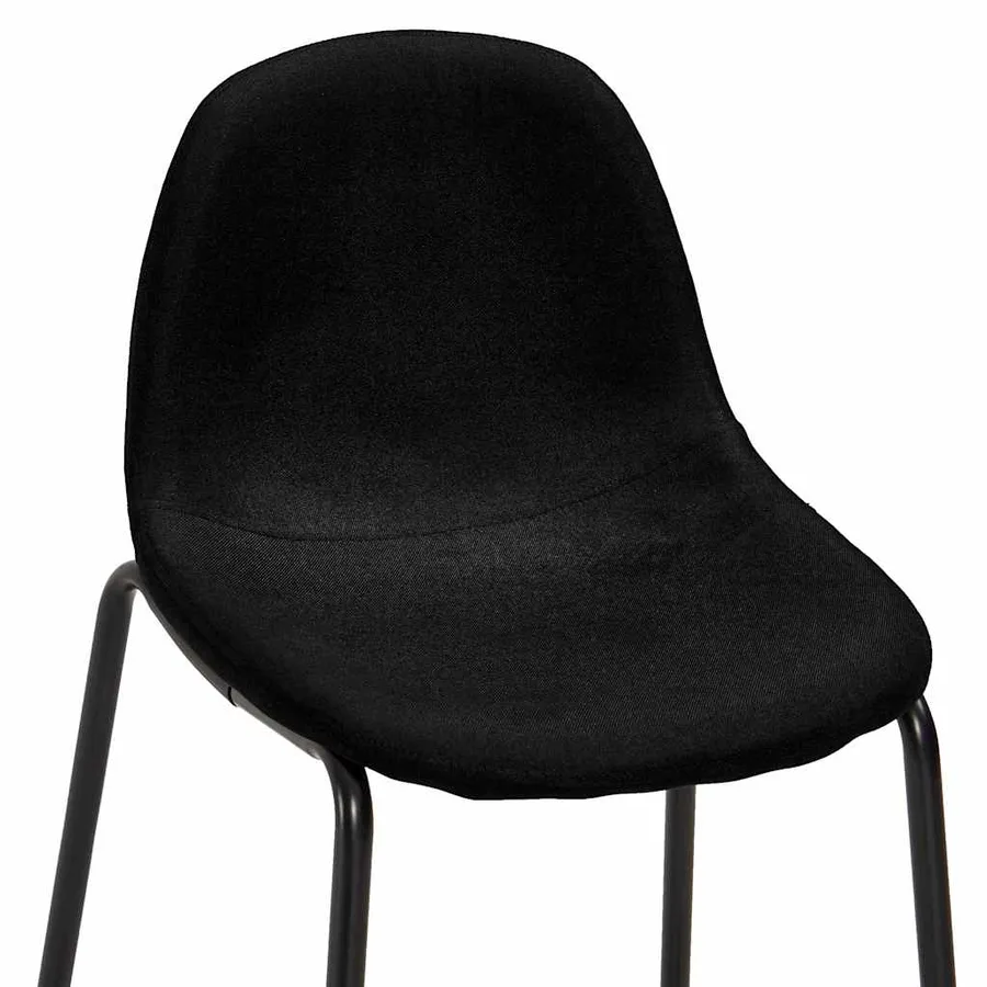Ensemble de bar 5 pcs Tissu Noir - 11