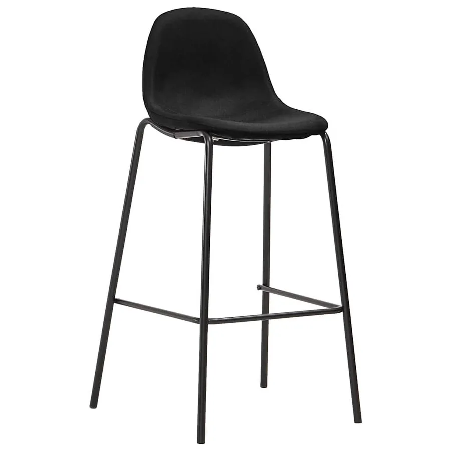 Ensemble de bar 5 pcs Tissu Noir - 7