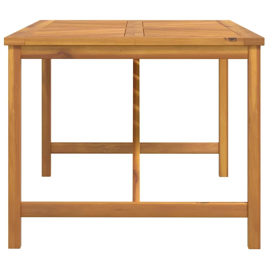 Table à manger de jardin 150x90x74 cm bois d'acacia solide - 4