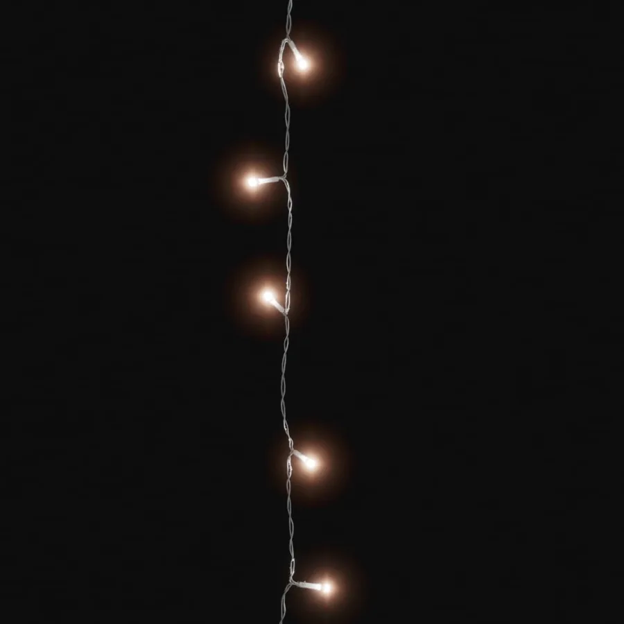 Guirlande LED avec 400 LED Blanc chaud 40 m PVC - 5