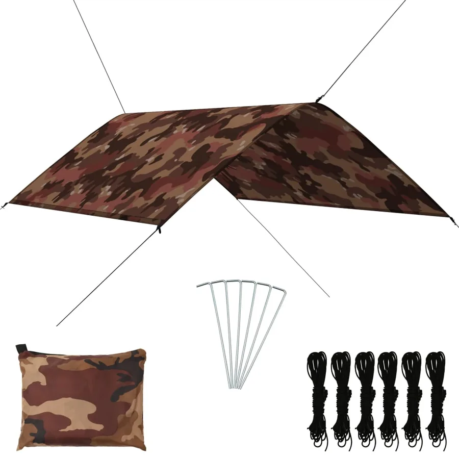 Bâche d'extérieur 3x2 m Camouflage