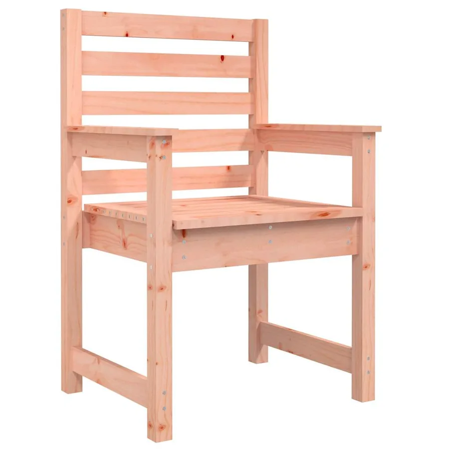 Chaises de jardin lot de 2 60x48x91 cm bois massif de douglas - 5