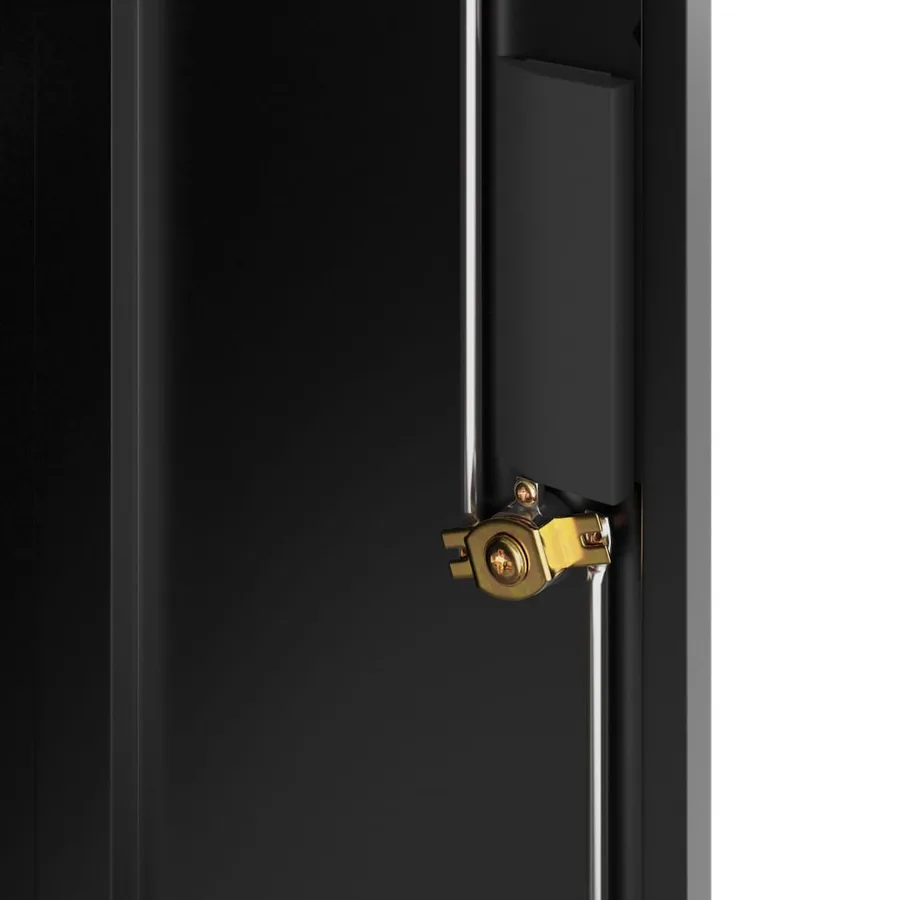 Classeur noir 79x40x90 cm acier - 7
