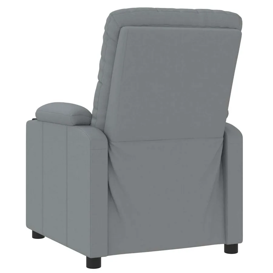 Fauteuil inclinable Gris clair Tissu - 5