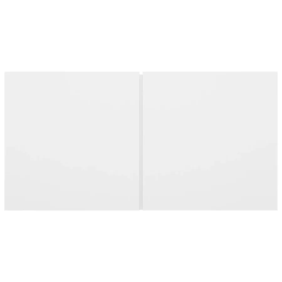 Ensemble de meubles TV 6 pcs Blanc Bois d'ingénierie - 7