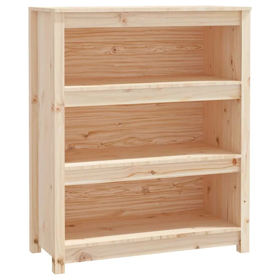 Bibliothèque 80x35x97 cm Bois de pin massif - 2