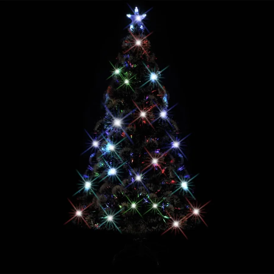 Arbre de Noël pré-éclairé avec support et LED 180 cm fibre optique - 3