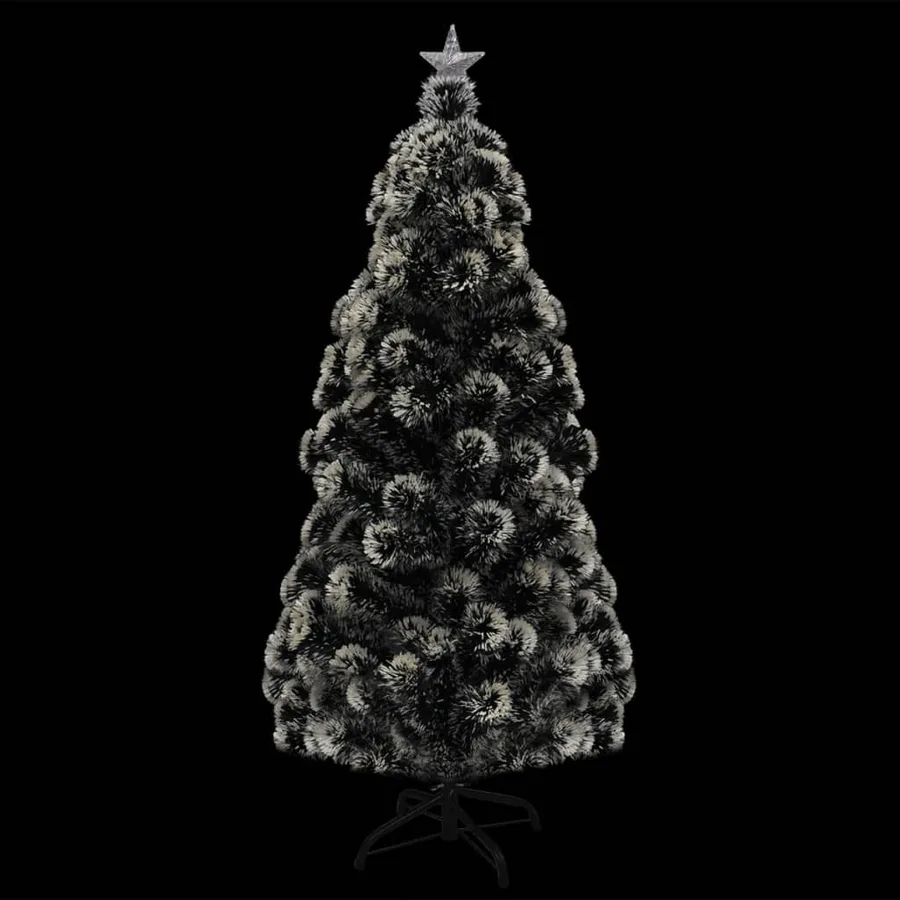 Arbre de Noël pré-éclairé avec support et LED 180 cm fibre optique - 4