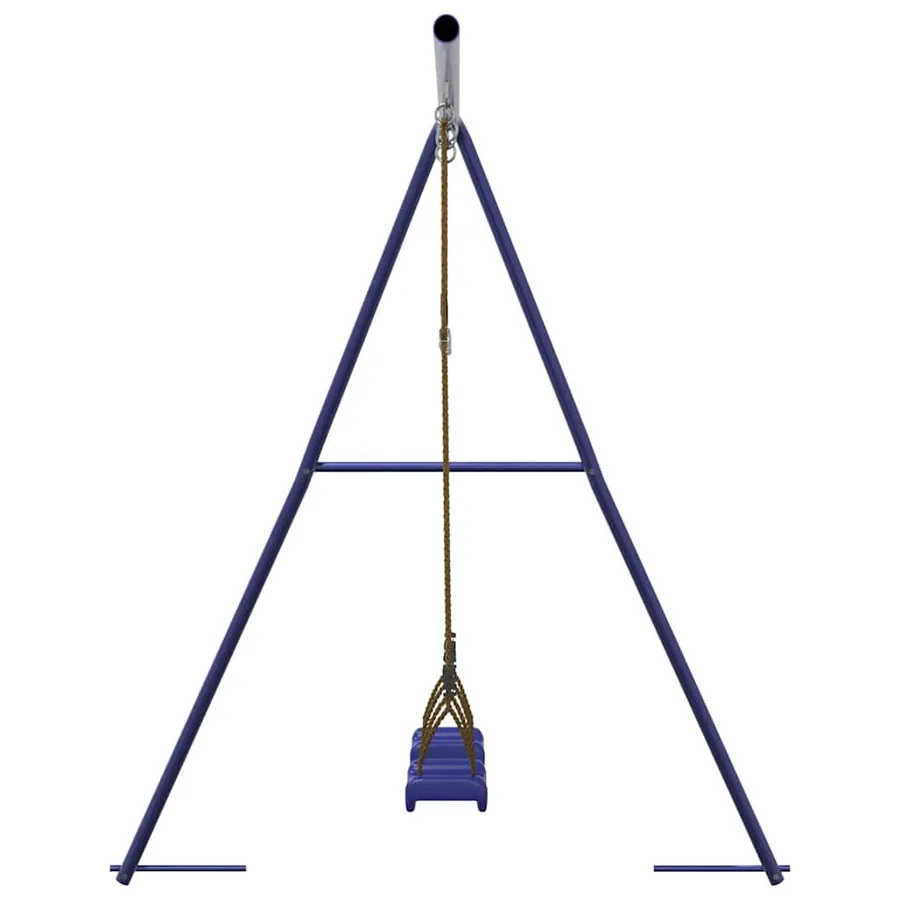 Balançoires de jeu 2 pcs bleu 265x185x188 cm polypropylène - 4