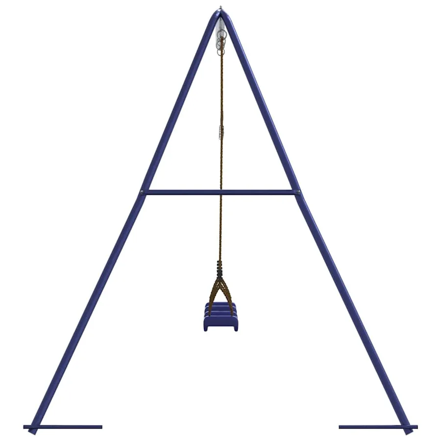Balançoires de jeu 2 pcs bleu 265x185x188 cm polypropylène - 5