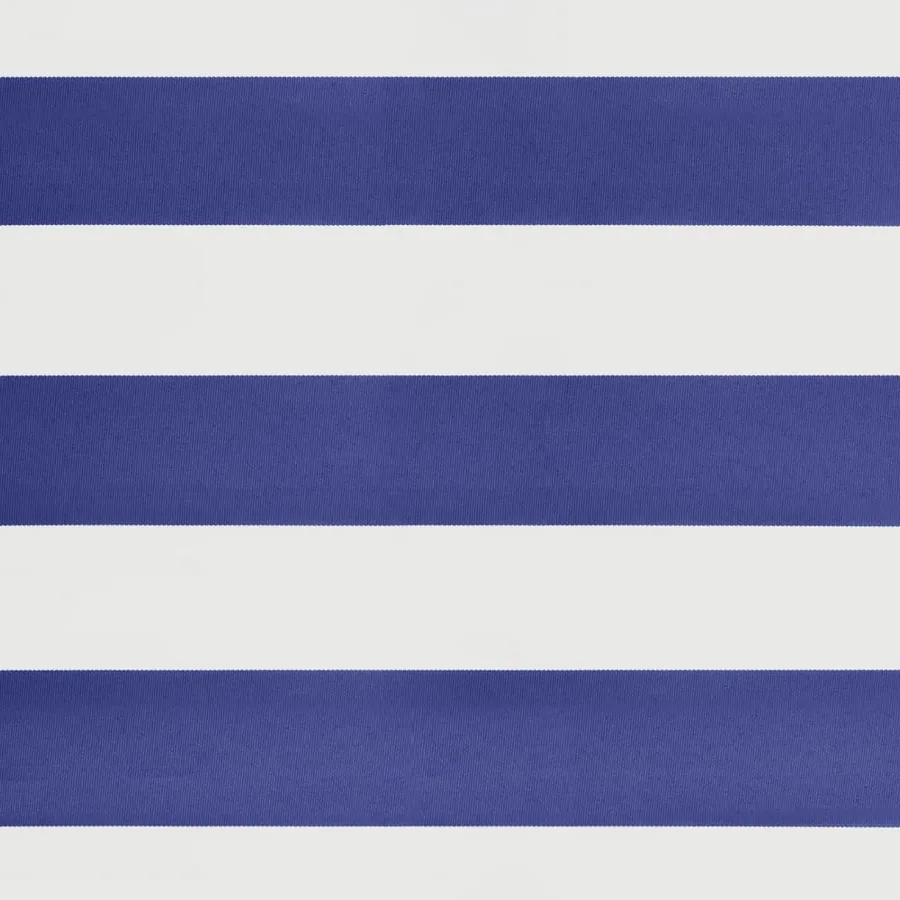 Auvent rétractable automatique bleu et blanc 4,5x3 m - 9
