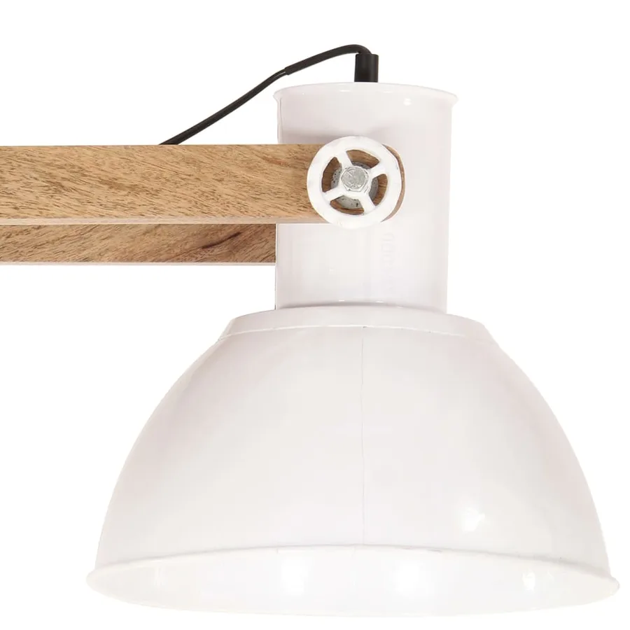 Lampe suspendue industrielle 25 W Blanc 109 cm E27 - 7