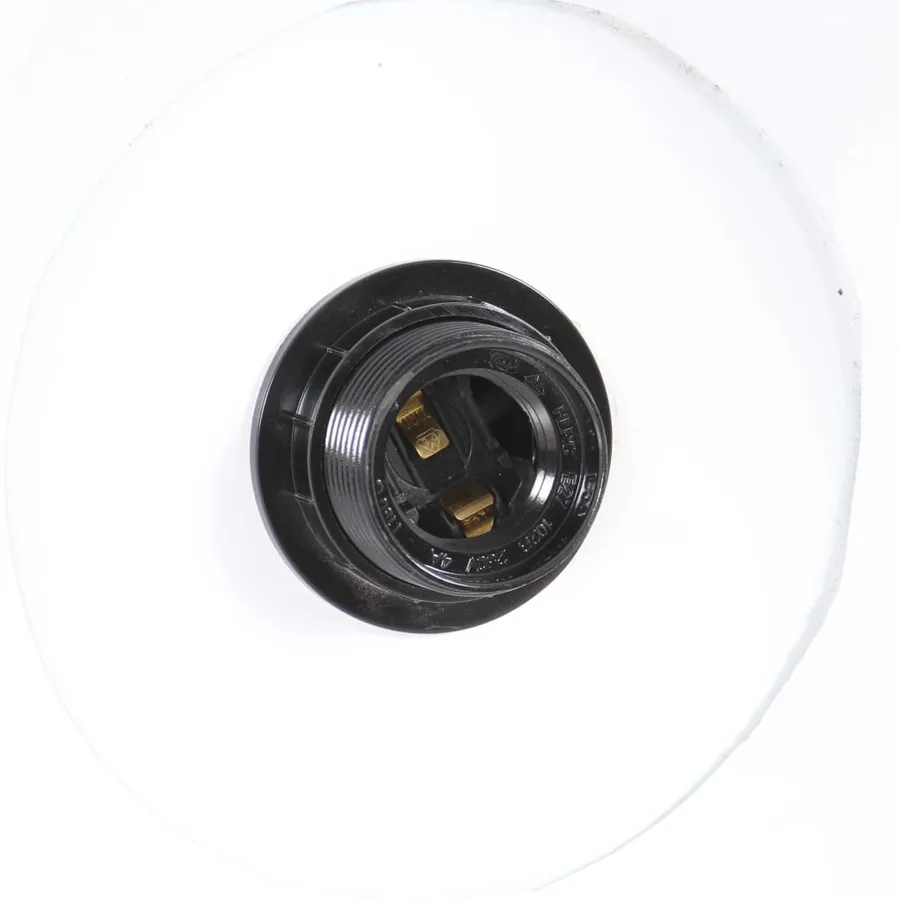Lampe suspendue industrielle 25 W Blanc 109 cm E27 - 9