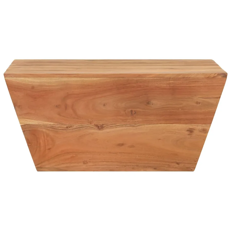 Table basse en forme de V 66x66x30 cm Bois d'acacia massif - 2