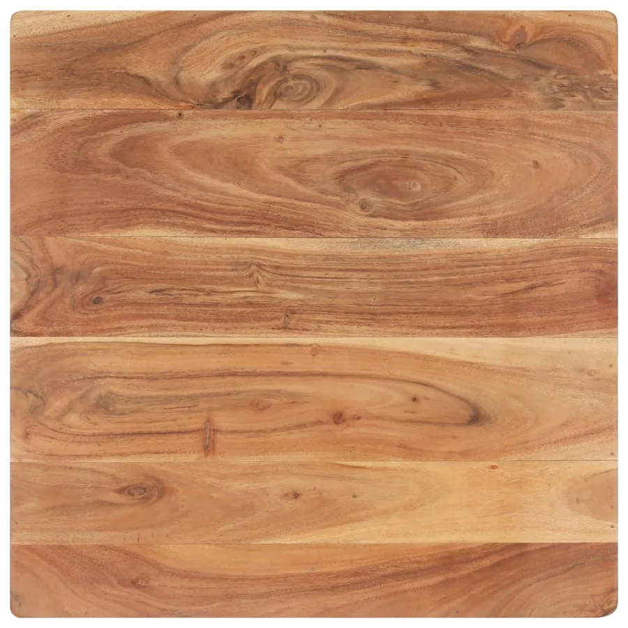 Table basse en forme de V 66x66x30 cm Bois d'acacia massif - 4