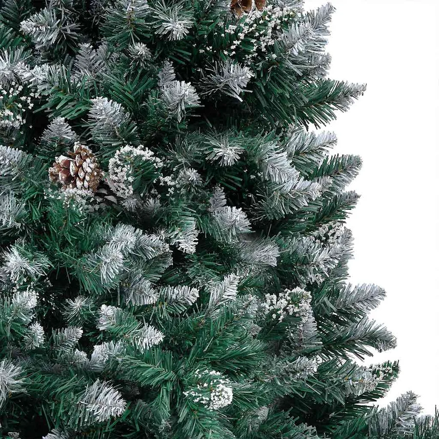 Arbre de Noël artificiel avec LED/boules pommes de pin 180cm - 3