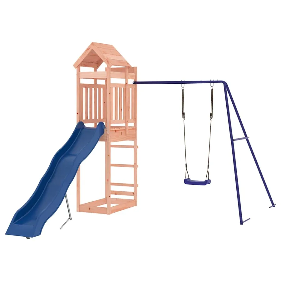 Aire de jeux d'extérieur bois massif de douglas - 4