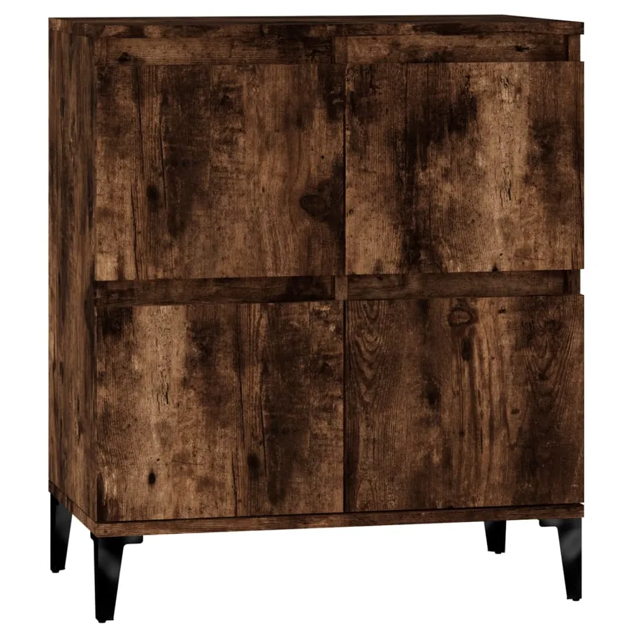 Buffet Chêne fumé 60x35x70 cm Bois d'ingénierie - 2