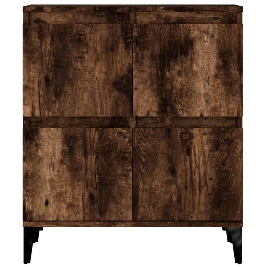 Buffet Chêne fumé 60x35x70 cm Bois d'ingénierie - 6
