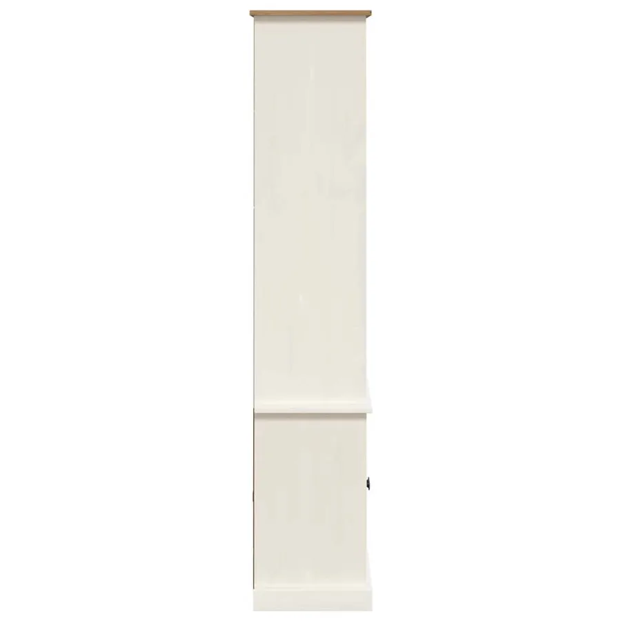 Bibliothèque VIGO blanc 85x35x170 cm bois massif de pin - 6