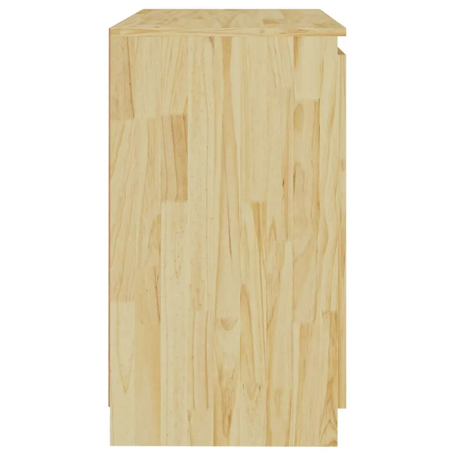 Armoire latérale 60x36x65 cm bois de pin massif - 6