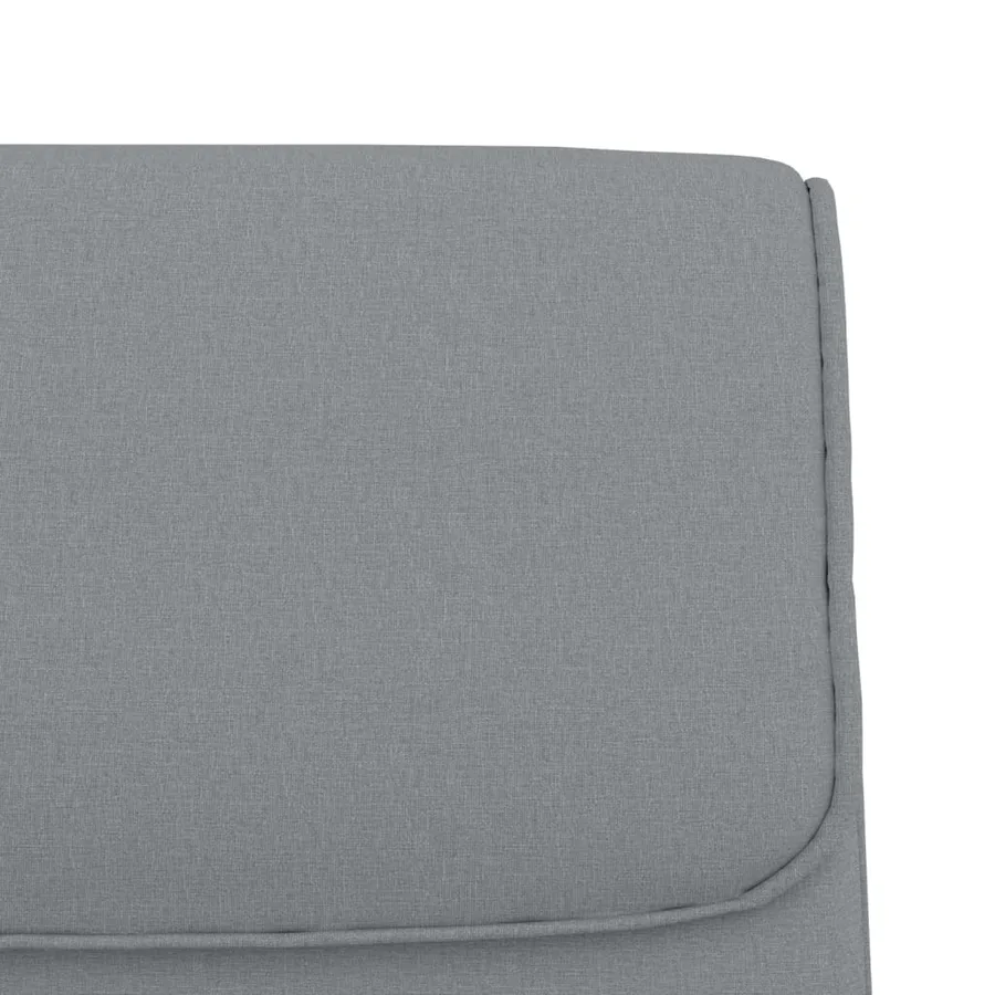Banc Gris clair 100x64x80 cm Tissu - 6