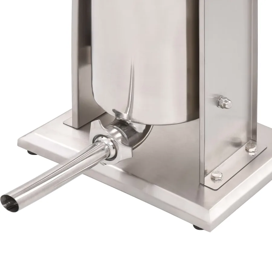 Poussoir à saucisse manuel Argenté 15 L Acier inoxydable - 7