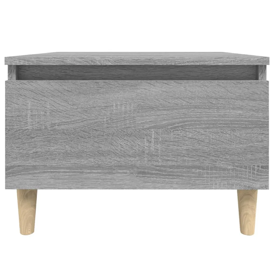 Table d'appoint Sonoma gris 50x46x35 cm Bois d'ingénierie - 6