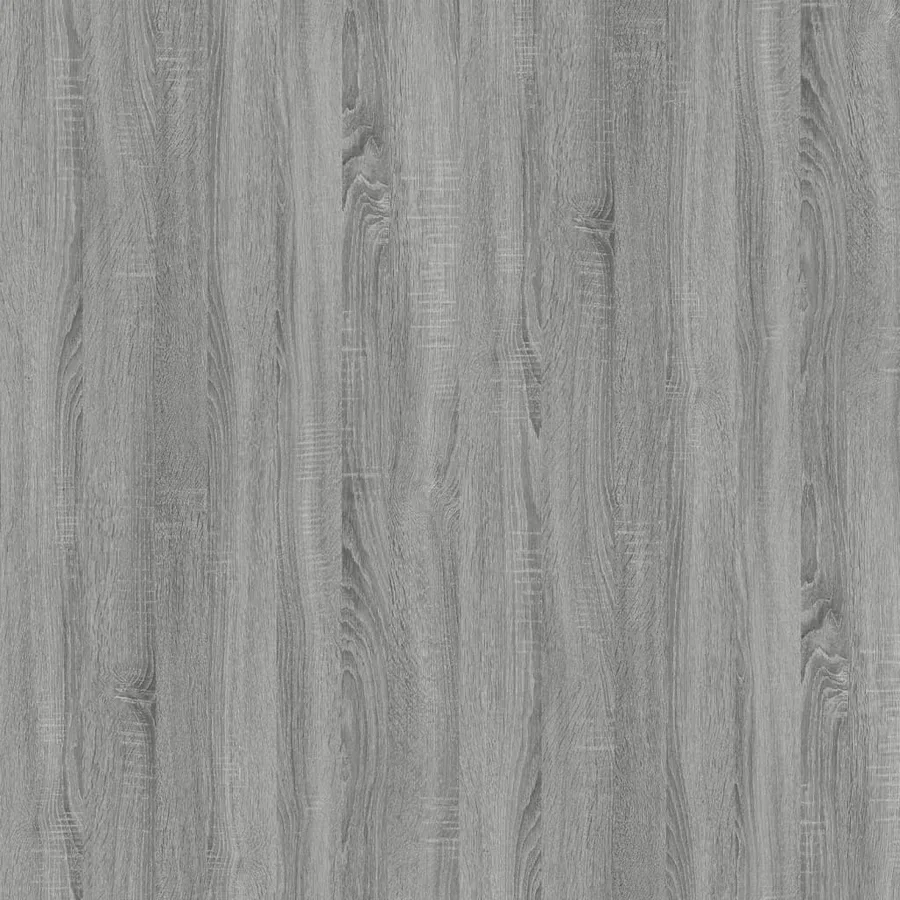 Table d'appoint Sonoma gris 50x46x35 cm Bois d'ingénierie - 9