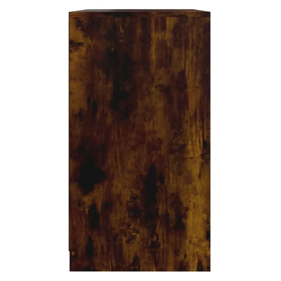 Buffet Chêne fumé 70x40,5x75 cm Bois d'ingénierie - 6