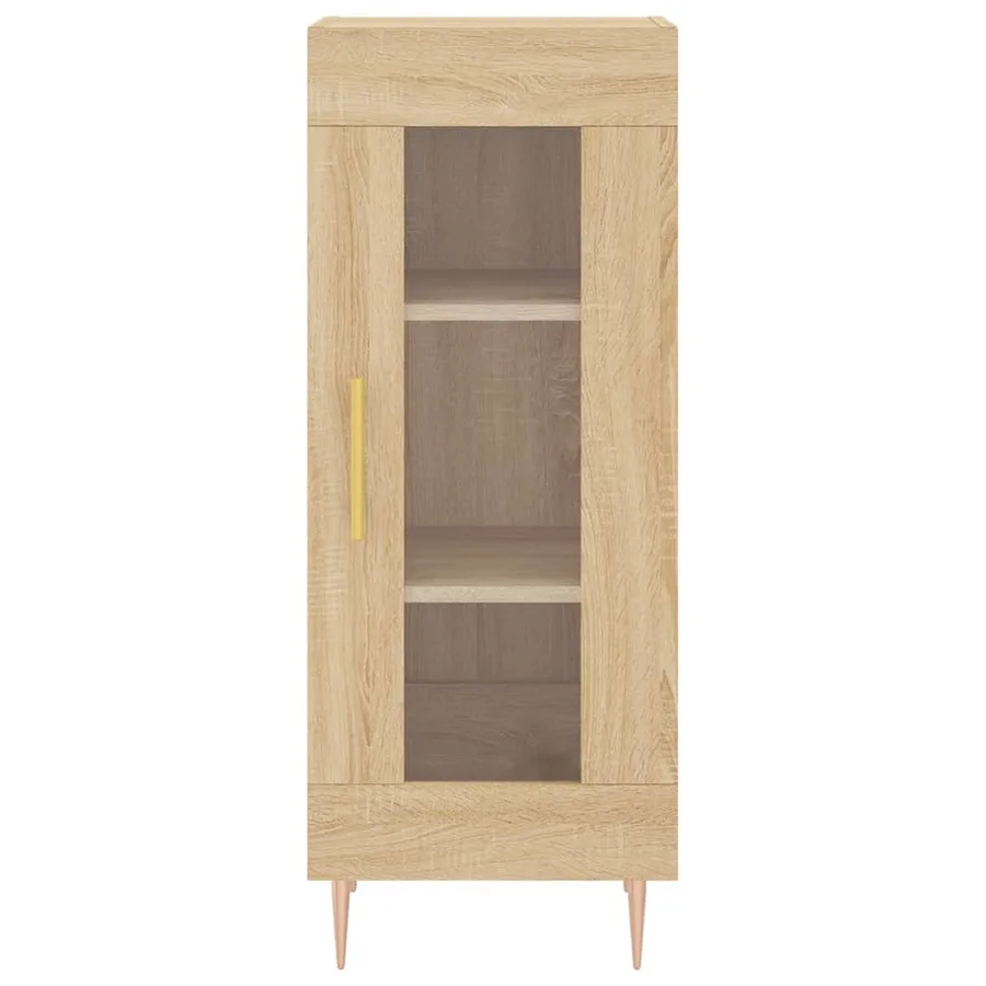 Buffet Chêne sonoma 34,5x34x90 cm Bois d'ingénierie - 5
