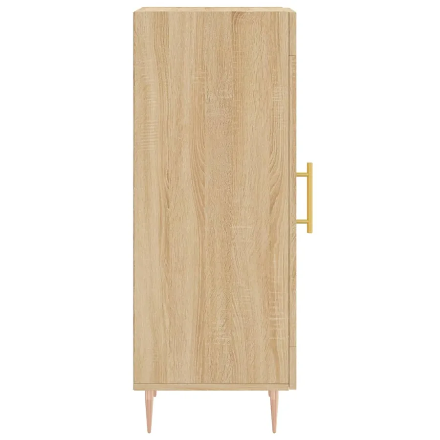 Buffet Chêne sonoma 34,5x34x90 cm Bois d'ingénierie - 7