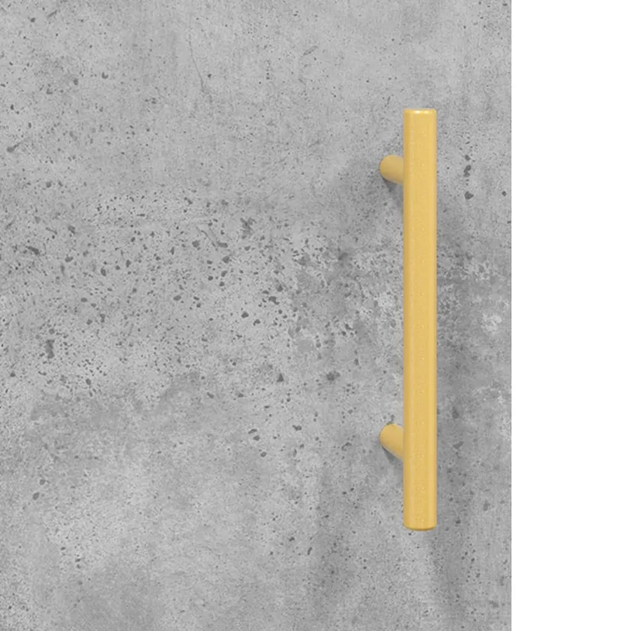 Buffet gris béton 69,5x34x90 cm bois d'ingénierie - 10