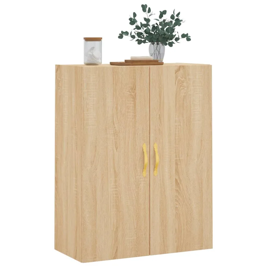 Armoire murale chêne sonoma 69,5x34x90 cm - 4