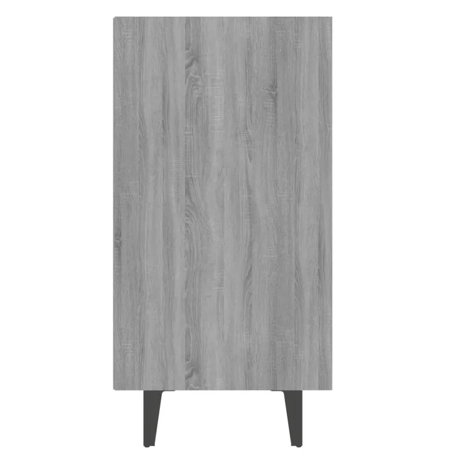 Buffet sonoma gris 103,5x35x70 cm bois d'ingénierie - 5