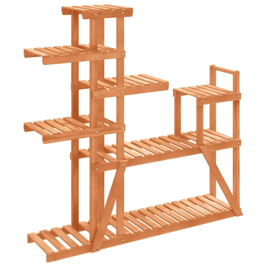 Support à fleurs 110x25x111 cm bois massif de sapin - 2